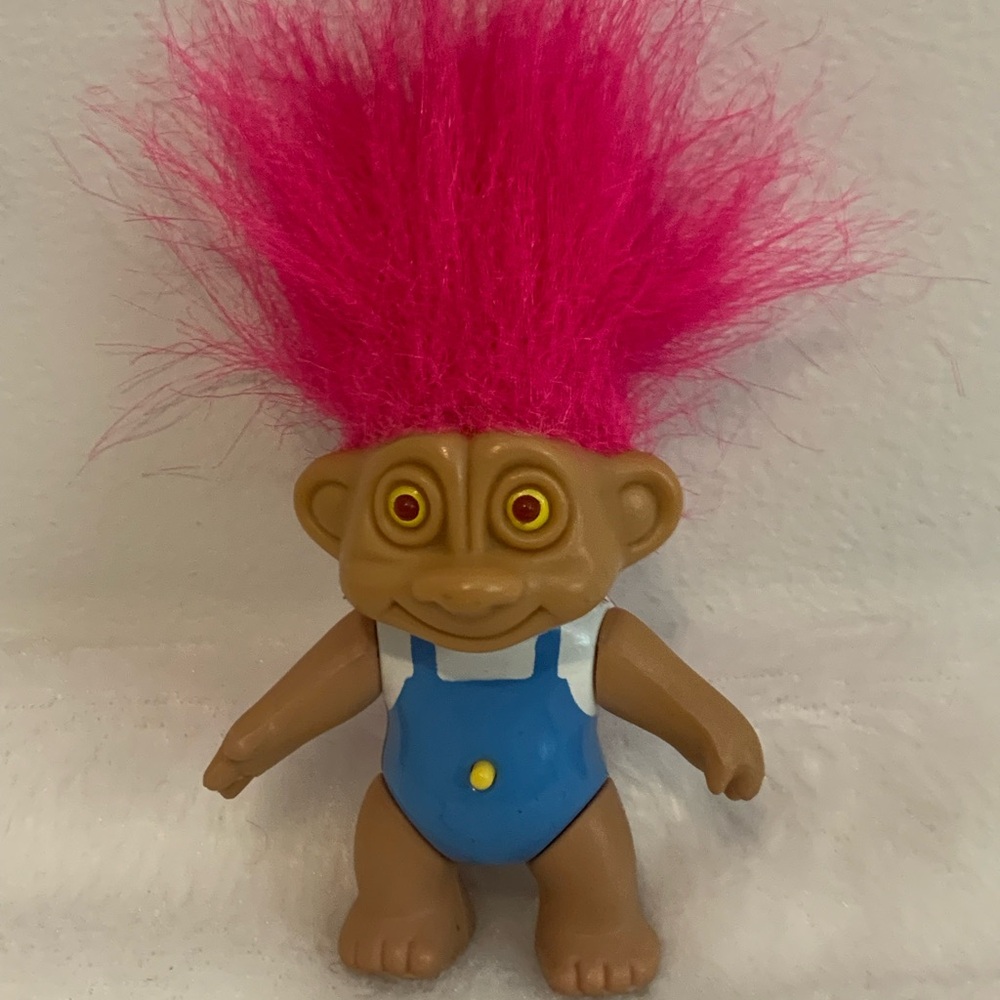 Vintage 90s Light Up Troll Doll